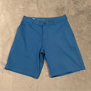Rhone Shorts Mens 30 Blue Performance Commuter Golf Stretch Chino